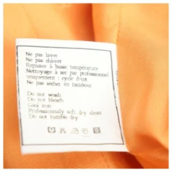 Chanel Mittelorange Wolle CC Kleid 16 Chanel Mittelorange Wolle CC Kleid -Deutschland Fem Leucht Verkaufs-Shop 298368 8