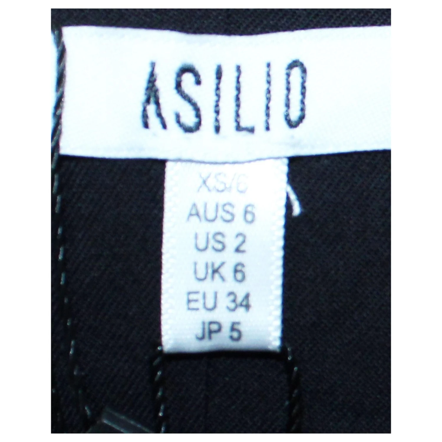 Autre Marque Dunkelblaues Schulterfreies Kleid Mit Reißverschluss Vorne Marineblau 4 Autre Marque Dunkelblaues Schulterfreies Kleid Mit Reißverschluss Vorne Marineblau – Bild 4