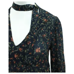 Zimmermann Dunkelblaues Bedrucktes, Locker Sitzendes Kleid Marineblau -Deutschland Fem Leucht Verkaufs-Shop 301317 5