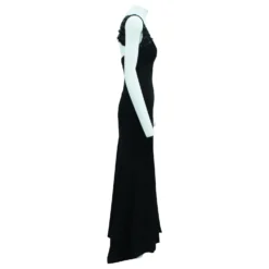 Autre Marque Schwarzes Sabrina-Kleid Aus Spitze -Deutschland Fem Leucht Verkaufs-Shop 304940 4