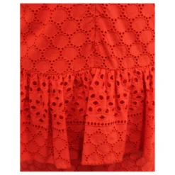 Thakoon Addition Leuchtendes Rotes Besticktes Kleid -Deutschland Fem Leucht Verkaufs-Shop 307958 5
