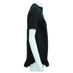 Marni Schwarzes Asymmetrisches Kleid Mit Rüschen 10 Marni Schwarzes Asymmetrisches Kleid Mit Rüschen -Deutschland Fem Leucht Verkaufs-Shop 310346 4