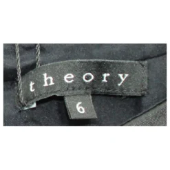 Theory Schwarze Farbe, Kleid In Marineblau Und Orange -Deutschland Fem Leucht Verkaufs-Shop 312756 6