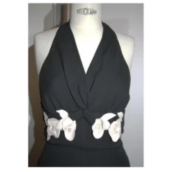 Red Valentino ROTES VALENTINO-KLEID Schwarz -Deutschland Fem Leucht Verkaufs-Shop 317222 4