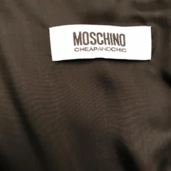 Moschino Cheap And Chic Kleid Schwarz -Deutschland Fem Leucht Verkaufs-Shop 33761 8