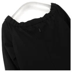 Tibi Schulterfreies Schwarzes Crpe-Kleid -Deutschland Fem Leucht Verkaufs-Shop 342545 3