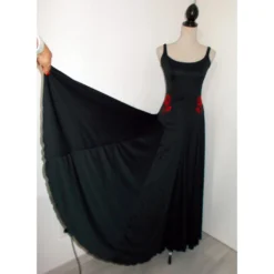 Autre Marque Kleid Schwarz Rot -Deutschland Fem Leucht Verkaufs-Shop 34393 8
