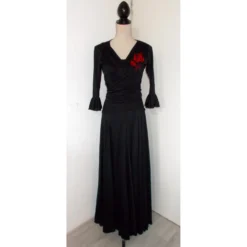 Autre Marque Kleid Schwarz Rot -Deutschland Fem Leucht Verkaufs-Shop 34393 9