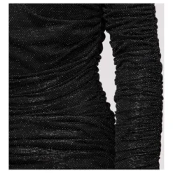 Alexandre Vauthier Kleid Neu 100% Schwarz -Deutschland Fem Leucht Verkaufs-Shop 367982 3