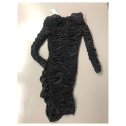 Alexandre Vauthier Kleid Neu 100% Schwarz -Deutschland Fem Leucht Verkaufs-Shop 367982 6