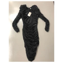 Alexandre Vauthier Kleid Neu 100% Schwarz -Deutschland Fem Leucht Verkaufs-Shop 367982 9