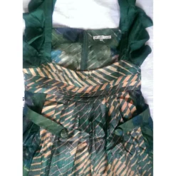 Les Petites Kleid Mehrfarben Grün -Deutschland Fem Leucht Verkaufs-Shop 37322 5