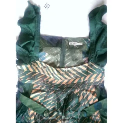 Les Petites Kleid Mehrfarben Grün -Deutschland Fem Leucht Verkaufs-Shop 37322 7