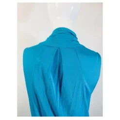 Diane Von Furstenberg DvF Vintage Baker Kleid Türkis 12 Diane Von Furstenberg DvF Vintage Baker Kleid Türkis -Deutschland Fem Leucht Verkaufs-Shop 382081 6