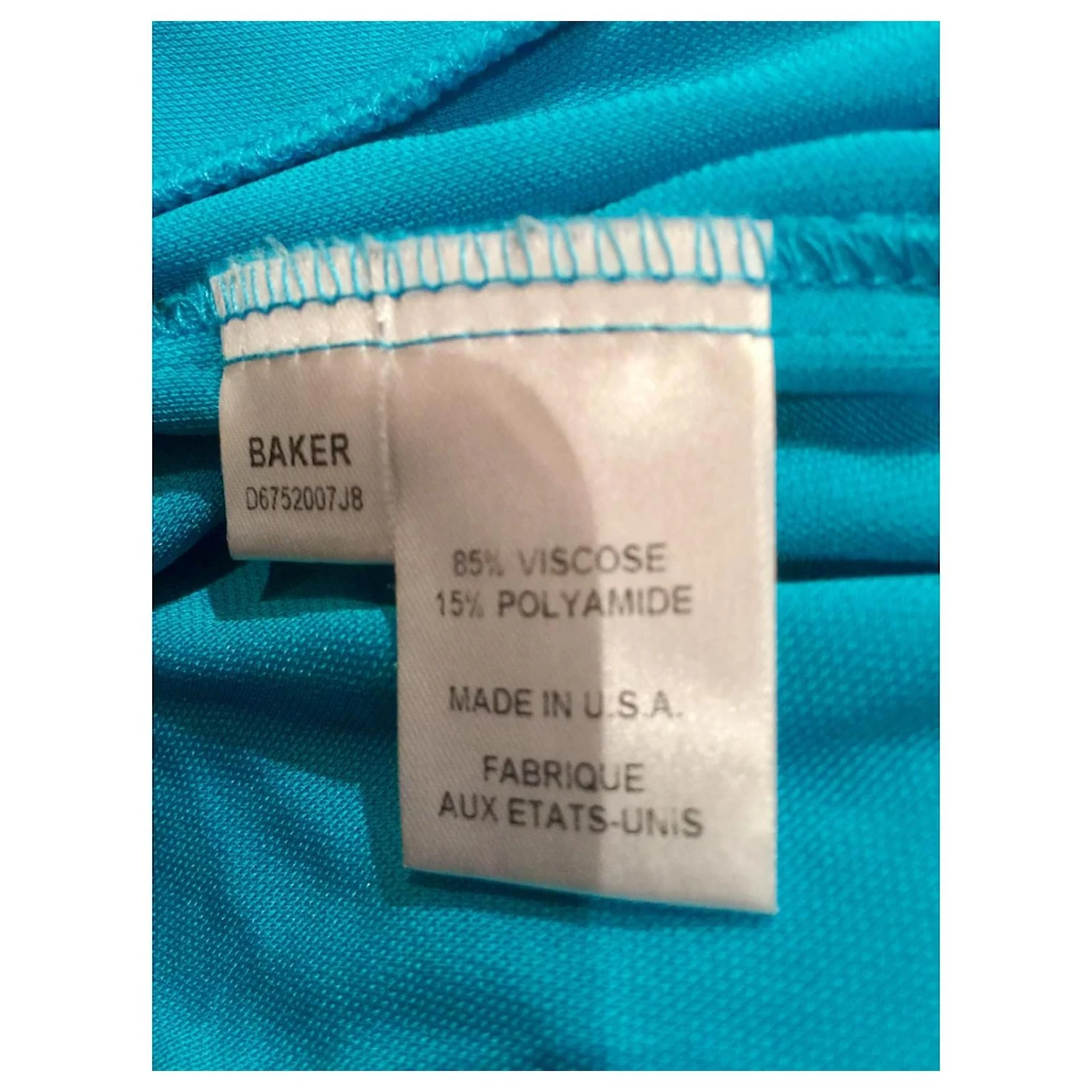 Diane Von Furstenberg DvF Vintage Baker Kleid Türkis 7 Diane Von Furstenberg DvF Vintage Baker Kleid Türkis – Bild 7