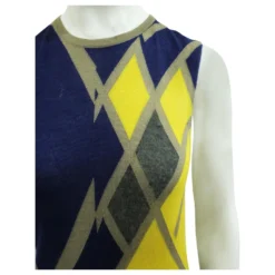 Pringle Of Scotland Buntes Kleid Aus Kaschmir & Seide -Deutschland Fem Leucht Verkaufs-Shop 383405 5