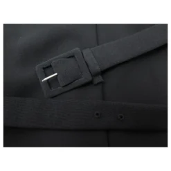 NEUES CHANEL P-KLEID10330 XL 46 MIT SCHWARZEM WOLLGÜRTEL NEUES SCHWARZES KLEID -Deutschland Fem Leucht Verkaufs-Shop 401255 9