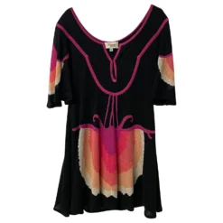 Temperley London – Gestricktes Ausgestelltes Kleid Aus Mehrfarbiger Seide Mehrfarben 8 Temperley London – Gestricktes Ausgestelltes Kleid Aus Mehrfarbiger Seide Mehrfarben -Deutschland Fem Leucht Verkaufs-Shop 403503 4