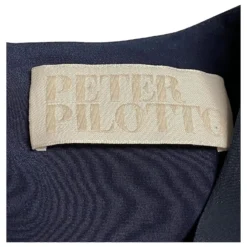 Peter Pilotto Besticktes Kleid Aus Schwarzer Seide -Deutschland Fem Leucht Verkaufs-Shop 407094 3