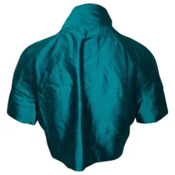 Max Mara Bolero Und Kleid Aus Blauer Seide 12 Max Mara Bolero Und Kleid Aus Blauer Seide -Deutschland Fem Leucht Verkaufs-Shop 411964 4