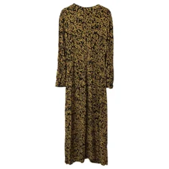 Ganni Ala Langes Kleid Aus Schwarzer Viskose 11 Ganni Ala Langes Kleid Aus Schwarzer Viskose -Deutschland Fem Leucht Verkaufs-Shop 464737 4