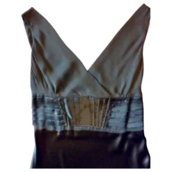 Philosophy Di Alberta Ferretti Philosophisches Kleid Von Alberta Ferretti Olivgrün -Deutschland Fem Leucht Verkaufs-Shop 466208 3