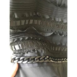 Edward Achour Kleid Schwarz -Deutschland Fem Leucht Verkaufs-Shop 47805 5