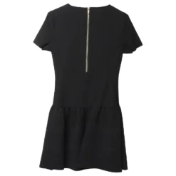 Maje Fit And Flare Kleid Aus Schwarzer Viskose 8 Maje Fit And Flare Kleid Aus Schwarzer Viskose -Deutschland Fem Leucht Verkaufs-Shop 490246 3