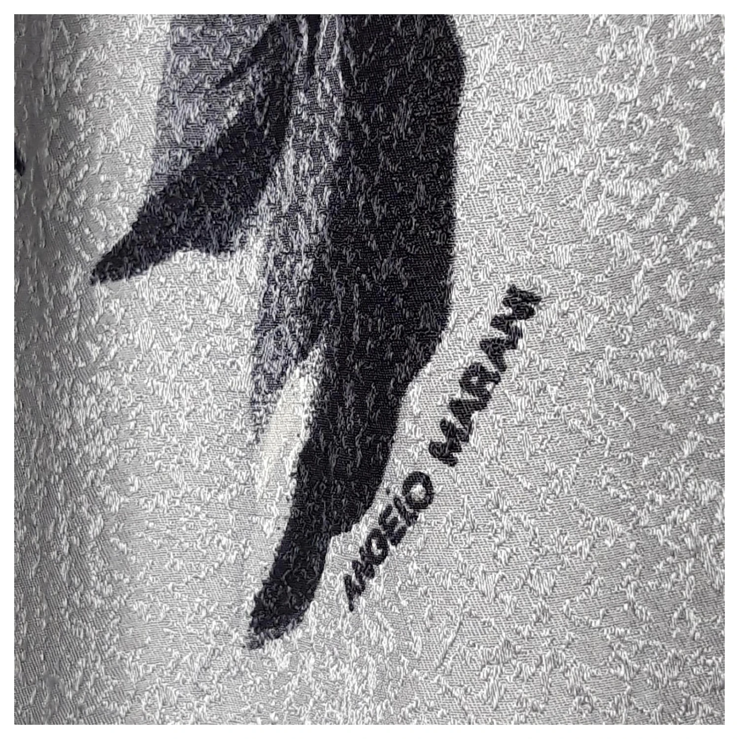 Autre Marque Angelo Marani Fantasy-Seiden-Slip-Kleid Größe 44. Grau 3 Autre Marque Angelo Marani Fantasy-Seiden-Slip-Kleid Größe 44. Grau – Bild 3