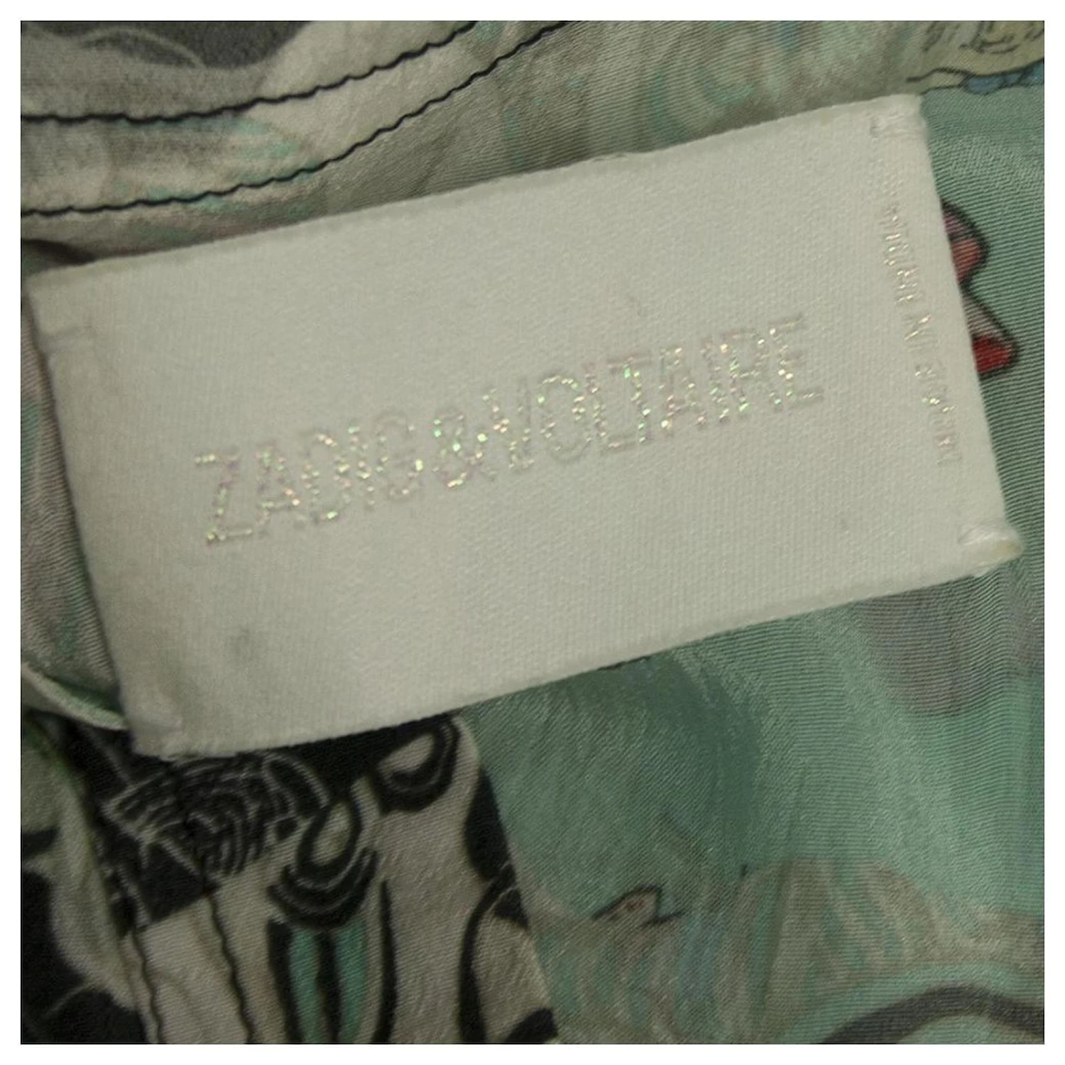 Zadig & Voltaire Kleid Rory Mit Asymmetrischer Länge Und Mehrfarbiger Viskose Mit Rüschen Größe S Mehrfarben 3 Zadig & Voltaire Kleid Rory Mit Asymmetrischer Länge Und Mehrfarbiger Viskose Mit Rüschen Größe S Mehrfarben – Bild 3