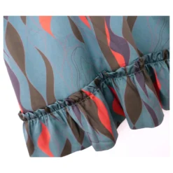 Three Floors Fashion Blaugrün Bedrucktes Kleid Mit Drei Stockwerken -Deutschland Fem Leucht Verkaufs-Shop 507169 4