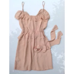 Antik Batik Kleid Pink -Deutschland Fem Leucht Verkaufs-Shop 51085 6