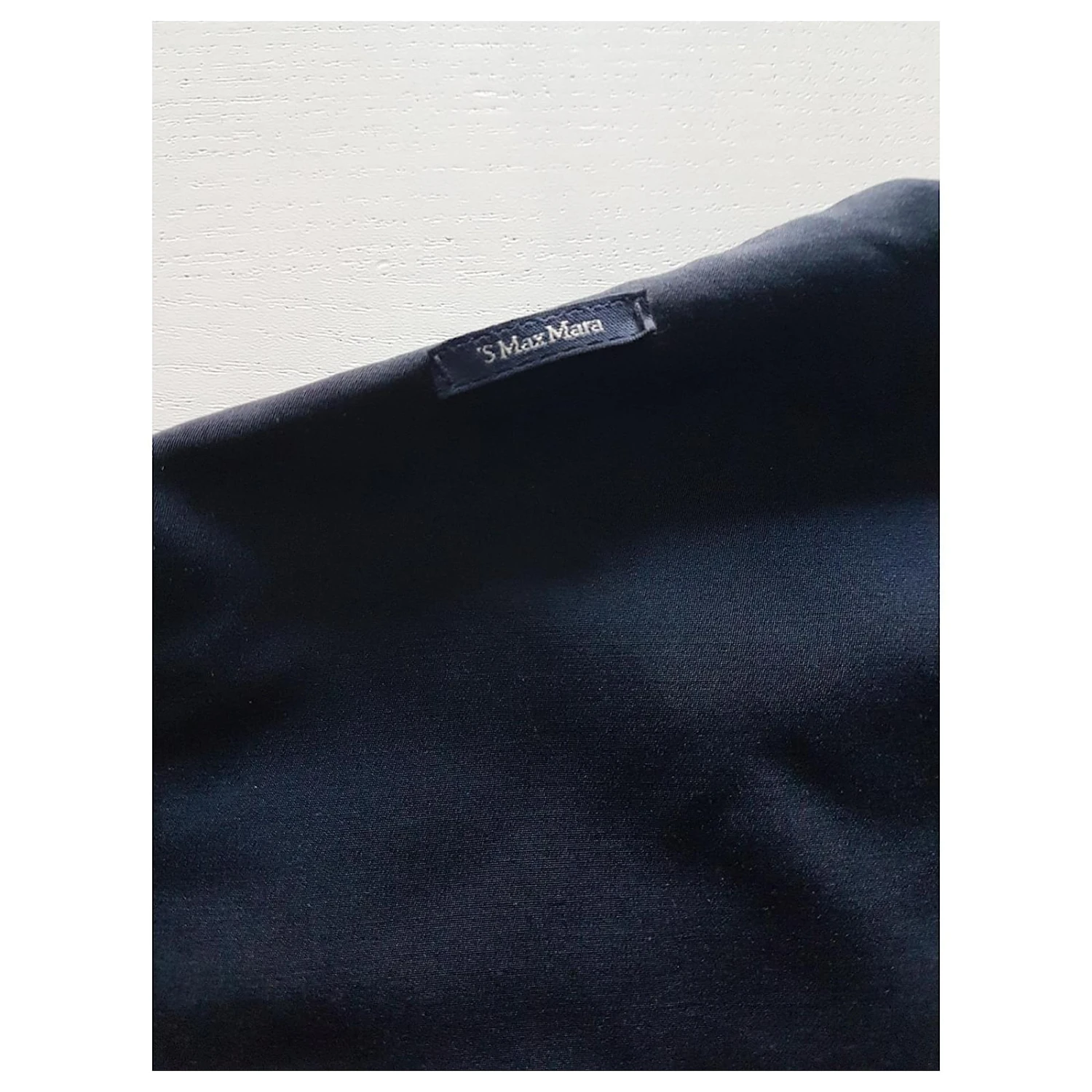 Max Mara-Kleid Dunkelblau 9 Max Mara-Kleid Dunkelblau – Bild 9