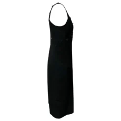 Autre Marque David Koma Verziertes Kleid Mit Tiefem Ausschnitt In Schwarzem Acetat 13 Autre Marque David Koma Verziertes Kleid Mit Tiefem Ausschnitt In Schwarzem Acetat -Deutschland Fem Leucht Verkaufs-Shop 529971 4