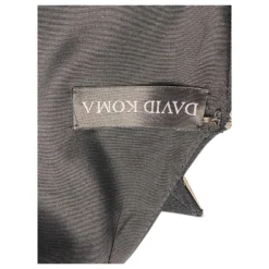 Autre Marque David Koma Verziertes Kleid Mit Tiefem Ausschnitt In Schwarzem Acetat 18 Autre Marque David Koma Verziertes Kleid Mit Tiefem Ausschnitt In Schwarzem Acetat -Deutschland Fem Leucht Verkaufs-Shop 529971 9