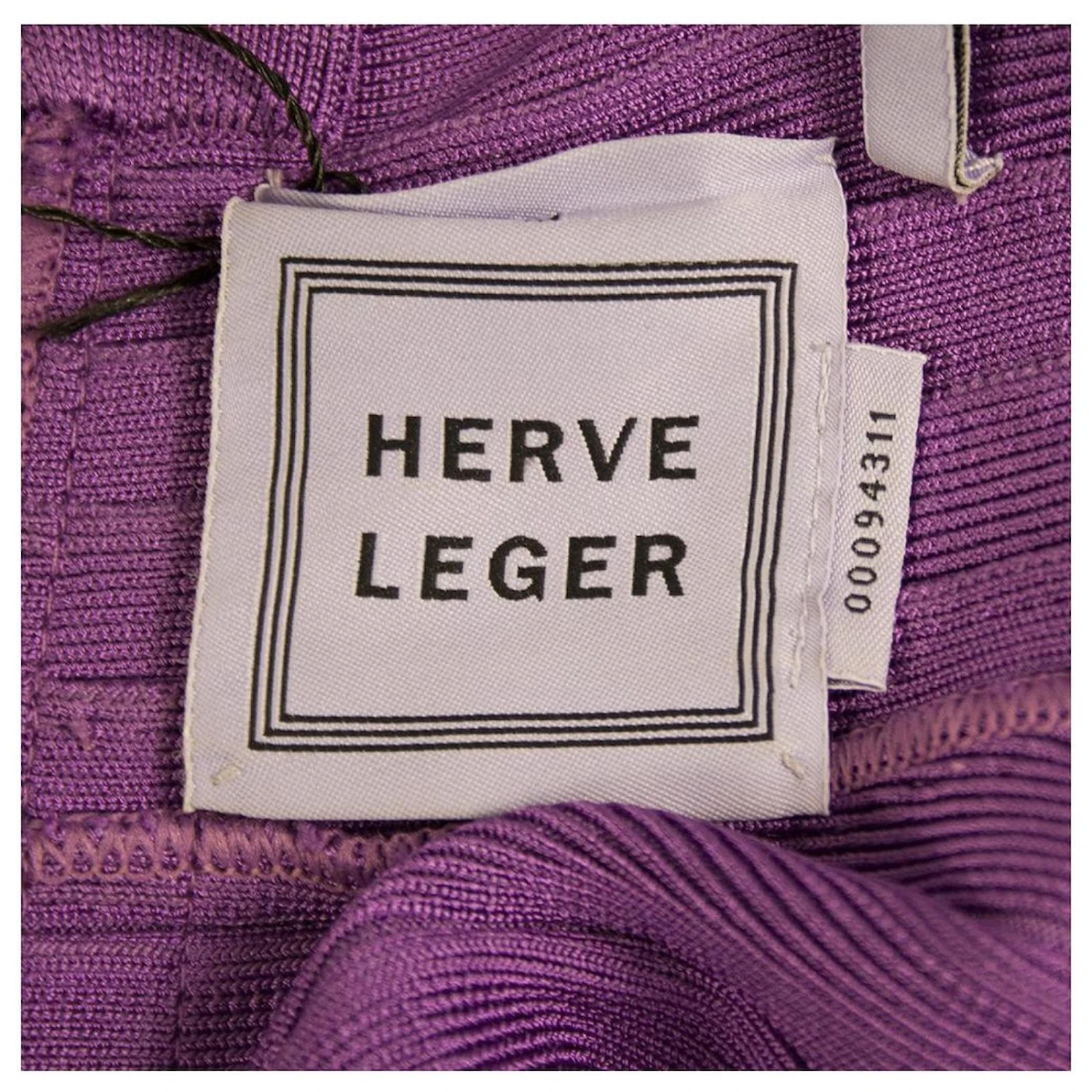 Herve Leger Purple Bandage Bodycon Ärmellos Minilänge Kleid Größe M Lila 3 Herve Leger Purple Bandage Bodycon Ärmellos Minilänge Kleid Größe M Lila – Bild 3