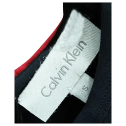 Calvin Klein Marineblaues, Schmal Geschnittenes Kleid -Deutschland Fem Leucht Verkaufs-Shop 547776 5