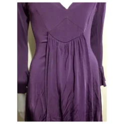 Just Cavalli Lila Kleid Aus Gestrickter Viskose, Vereinigtes Königreich 10 Italienisch 42 -Deutschland Fem Leucht Verkaufs-Shop 587948 5