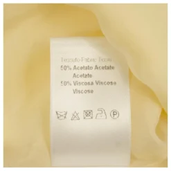 Dondup Yellow Viscose Mini Sleeveless V Neckline Tank Kleid Größe 42 W. Taschen Gelb -Deutschland Fem Leucht Verkaufs-Shop 590855 6