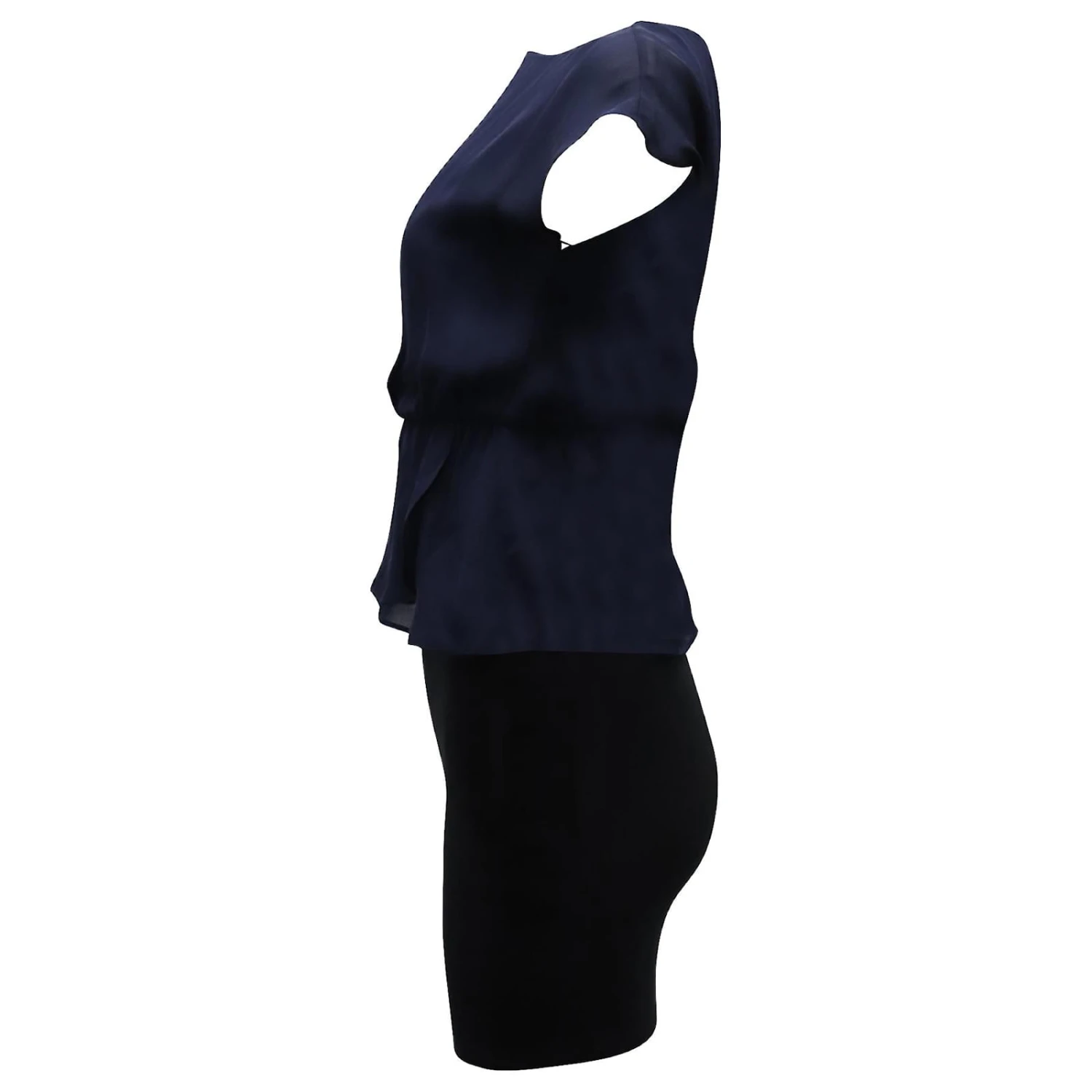 Alice + Olivia Zwei-in-Eins-Kleid Aus Mehrfarbiger Seide Mehrfarben 2 Alice + Olivia Zwei-in-Eins-Kleid Aus Mehrfarbiger Seide Mehrfarben – Bild 2