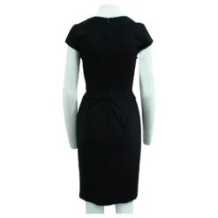 Hugo Boss Kurzärmliges Kleines Schwarzes Kleid -Deutschland Fem Leucht Verkaufs-Shop 607853 3