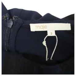 Maje Gestuftes Kleid Mit Spitze Und Volants Aus Marineblauer Viskose 15 Maje Gestuftes Kleid Mit Spitze Und Volants Aus Marineblauer Viskose -Deutschland Fem Leucht Verkaufs-Shop 608231 7