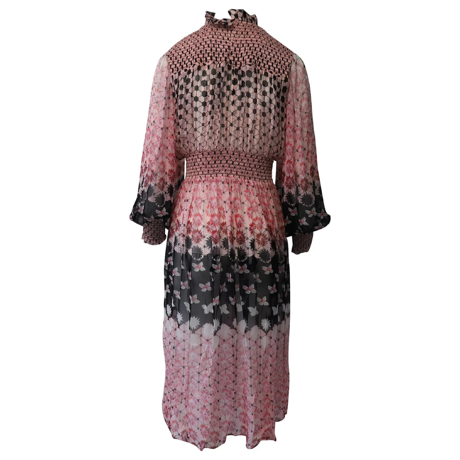 Temperley London Kleid Mit Mia-Print Aus Mehrfarbiger Seide Mehrfarben 3 Temperley London Kleid Mit Mia-Print Aus Mehrfarbiger Seide Mehrfarben – Bild 3