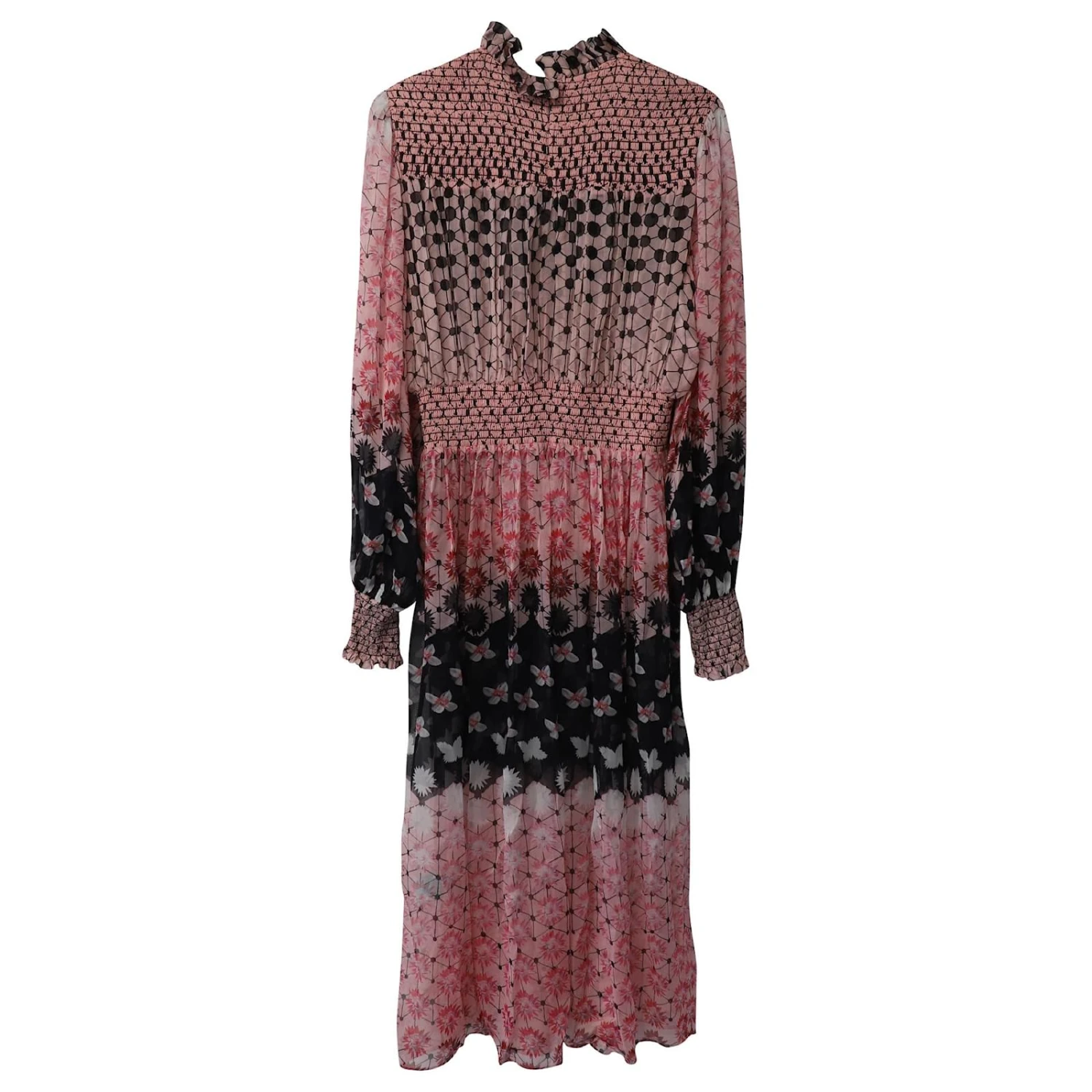 Temperley London Kleid Mit Mia-Print Aus Mehrfarbiger Seide Mehrfarben 4 Temperley London Kleid Mit Mia-Print Aus Mehrfarbiger Seide Mehrfarben – Bild 4
