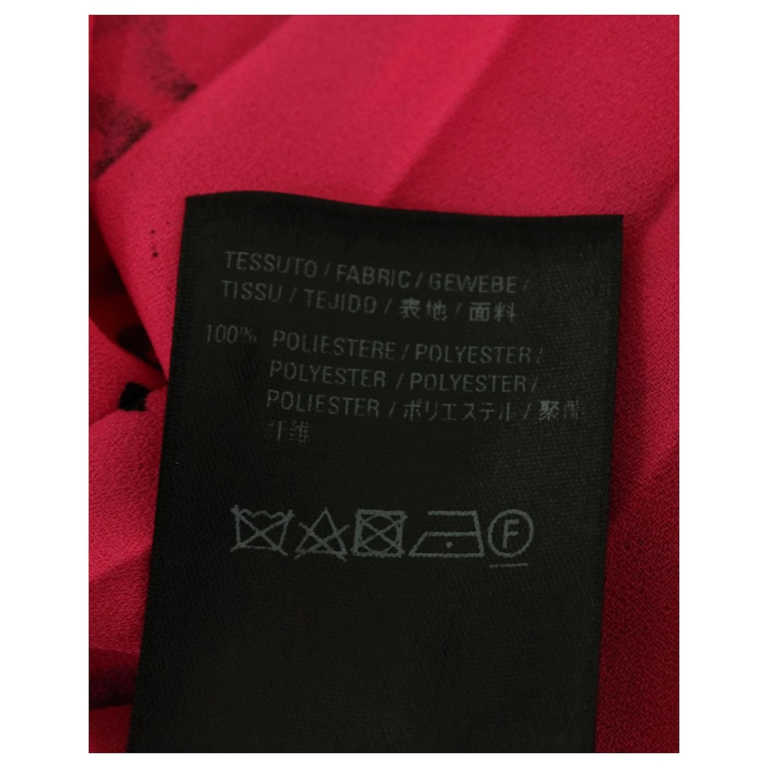 Langärmliges Babydoll-Kleid Mit Graffiti-Print Von Balenciaga Aus Rosafarbenem Polyester 7 Langärmliges Babydoll-Kleid Mit Graffiti-Print Von Balenciaga Aus Rosafarbenem Polyester – Bild 7