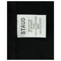 Staud Switch-Kleid Aus Schwarzer Baumwolle -Deutschland Fem Leucht Verkaufs-Shop 617524 6