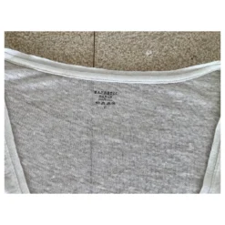 Majestic Gerades Tunika- Oder T-Shirt-Kleid 100% Ecru Leinen T.2 Creme -Deutschland Fem Leucht Verkaufs-Shop 625975 3