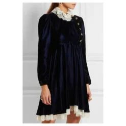 Philosophy Di Lorenzo Serafini Kleid Dunkelblau -Deutschland Fem Leucht Verkaufs-Shop 629348 9