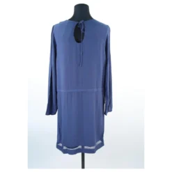 COMPTOIR DES COTONNIERS Kleid 36 Blau -Deutschland Fem Leucht Verkaufs-Shop 641796 3