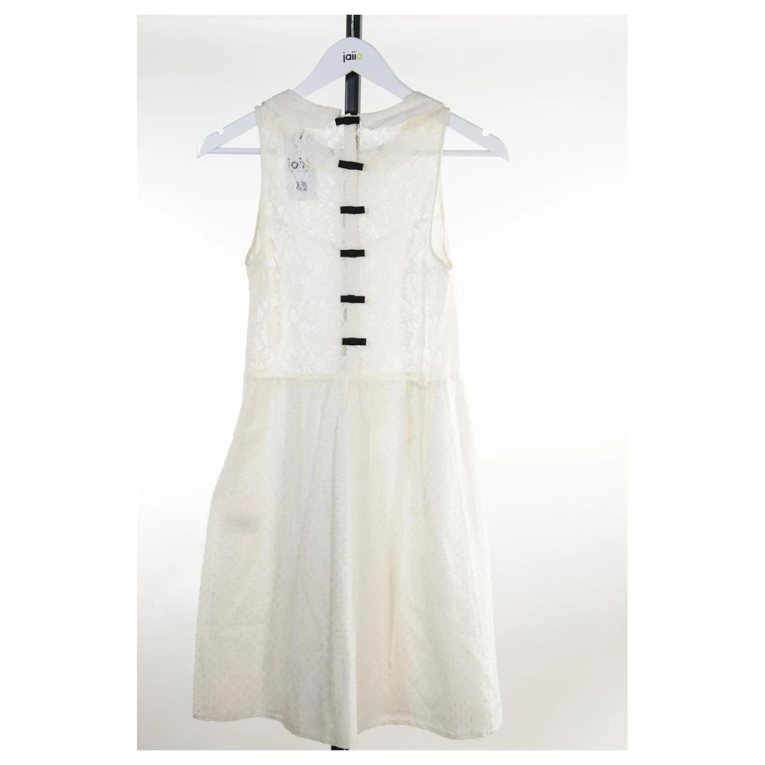 Claudie Pierlot Claudie Kleid Pierlot 38 Weiß 4 Claudie Pierlot Claudie Kleid Pierlot 38 Weiß – Bild 4